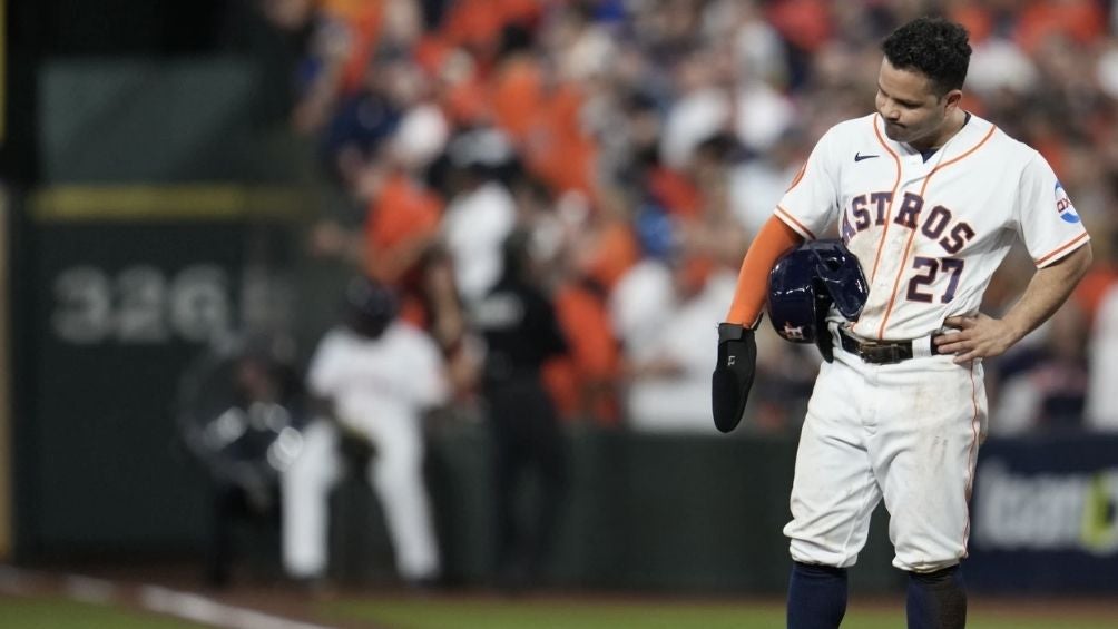 José Altuve tras la derrota de los Astros