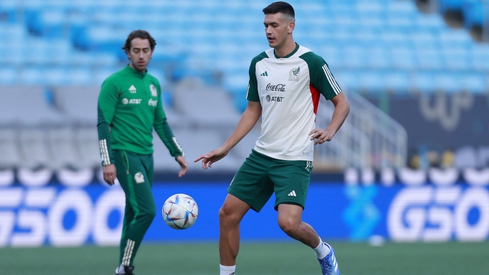 César Montes previo al encuentro ante Alemania