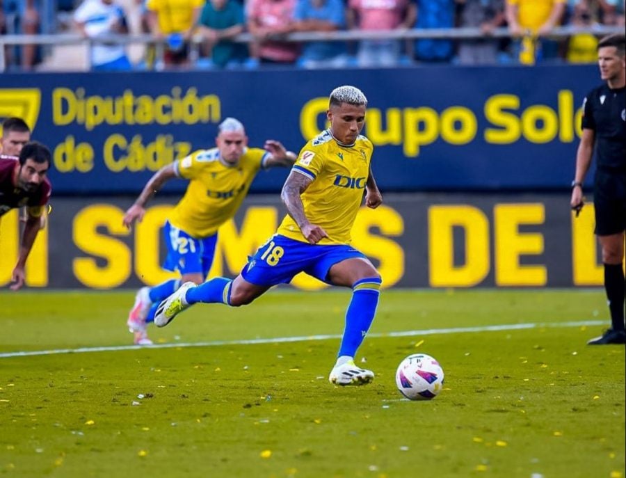 Darwin Machís, futbolista venezolano del Cádiz