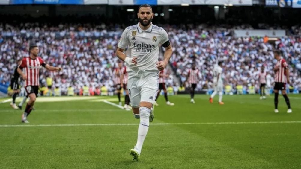 Karim en su etapa con el Real Madrid