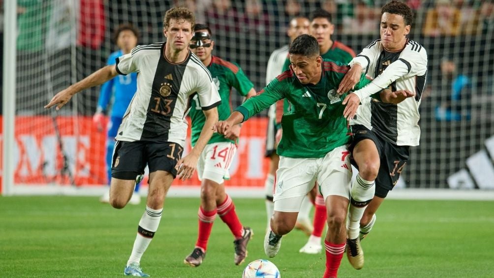 México jugó este martes ante Alemania