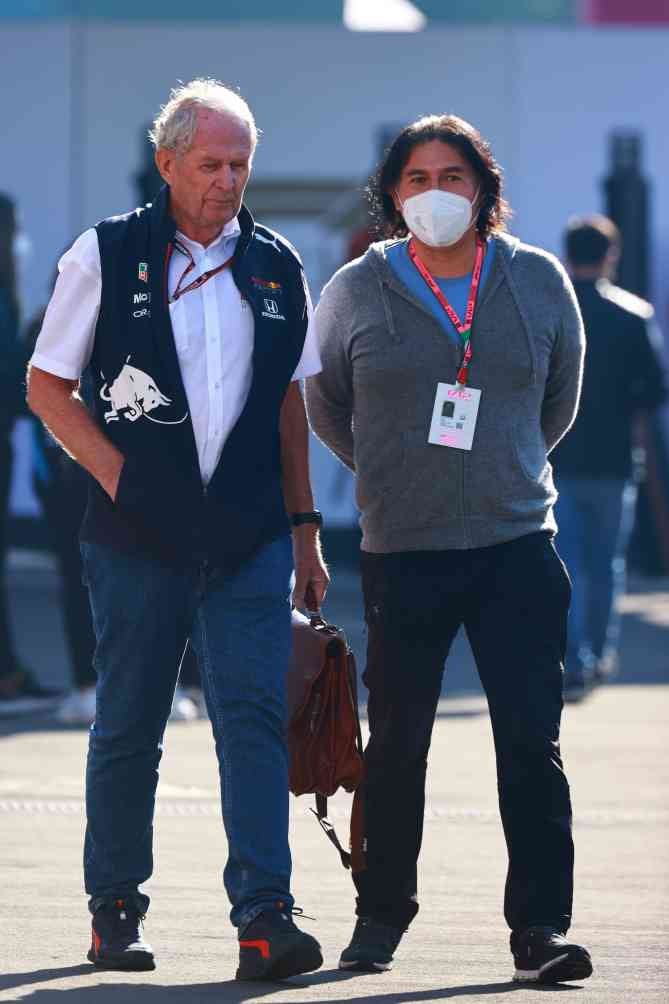 Marko en el Gran Premio de México de 2021