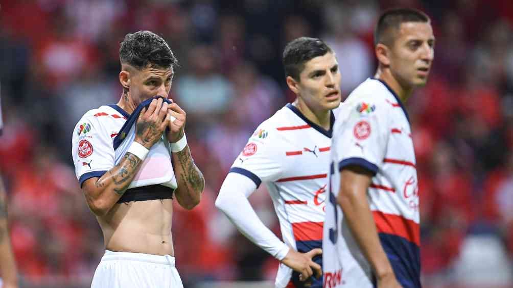 'Chicote', Cisneros y 'Piojo' en el juego ante Toluca en el Apertura 2023