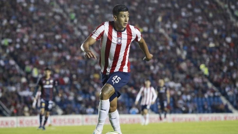 Martínez jugando con el Tapatío