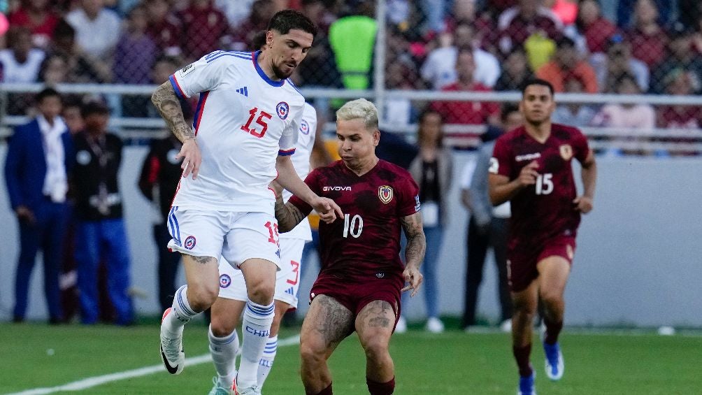 Valdés salió lesionado en el Venezuela vs Chile