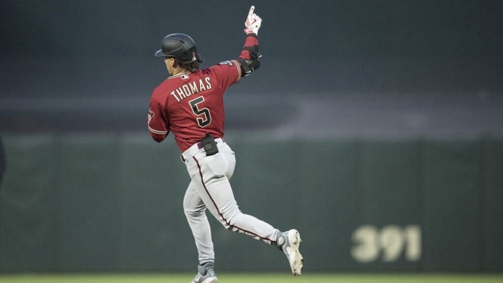 Alek Thomas de los D-Backs de Arizona