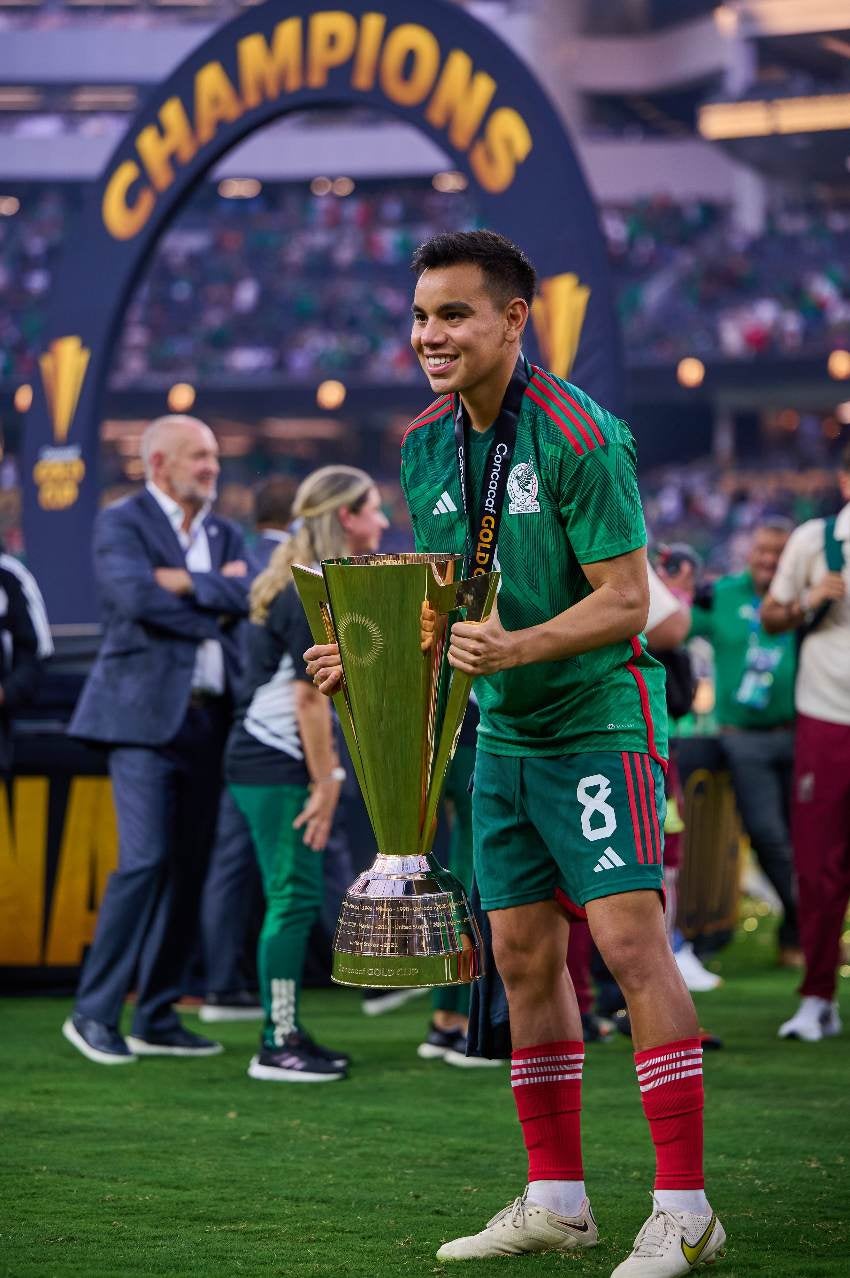 Charly Rodríguez, campeón de la Copa Oro 2023 con México