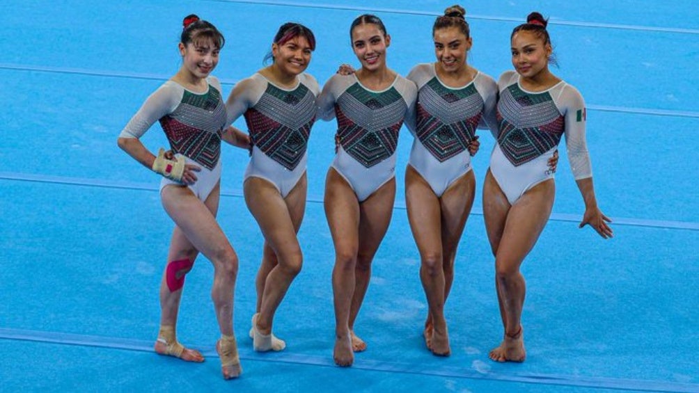 Equipo de gimnasia artistica en Santiago 2023