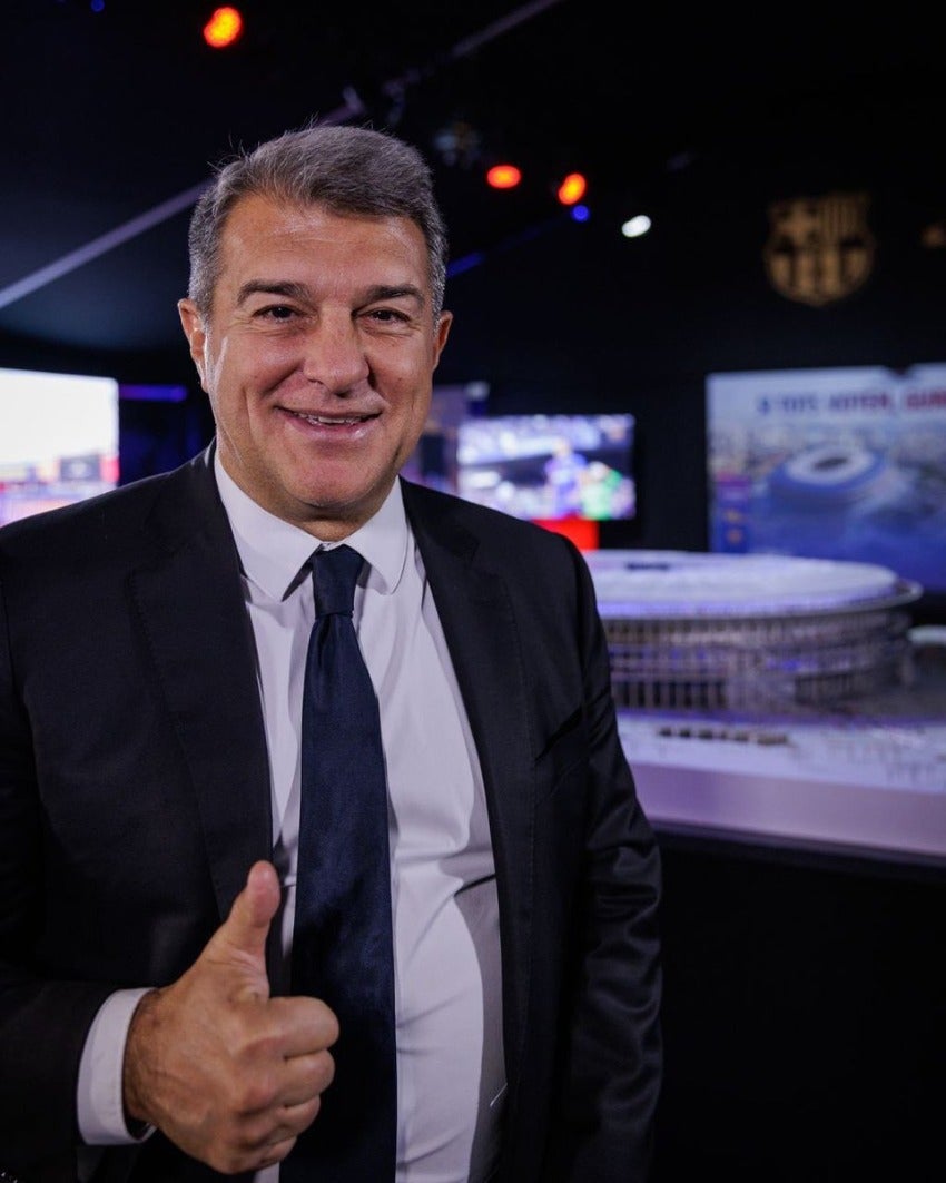 Laporta 'culpa' al madridismo de ensuciar la imagen del Barcelona