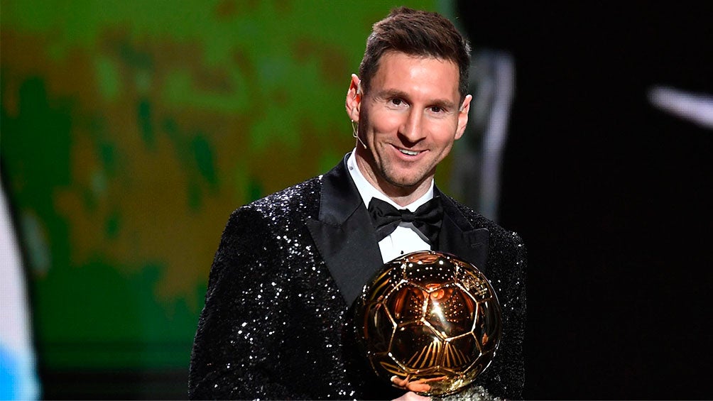 Messi conquistó su último Balón de Oro en 2021