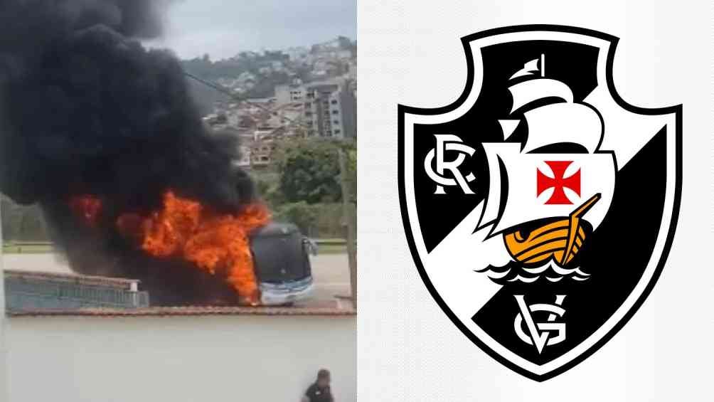 Autobús que transportaba a la Sub 14 del Vasco da Gama se incendia; no hay lesionados