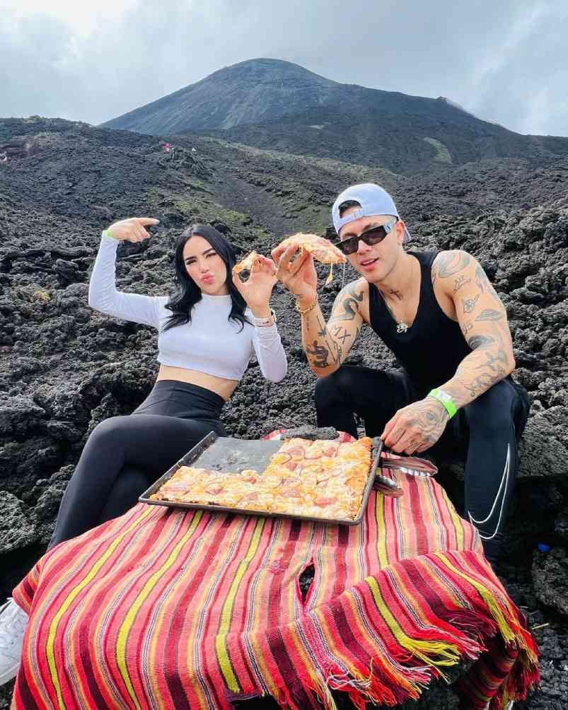 Kimberly y Juan de Dios en un paseo en julio de este año