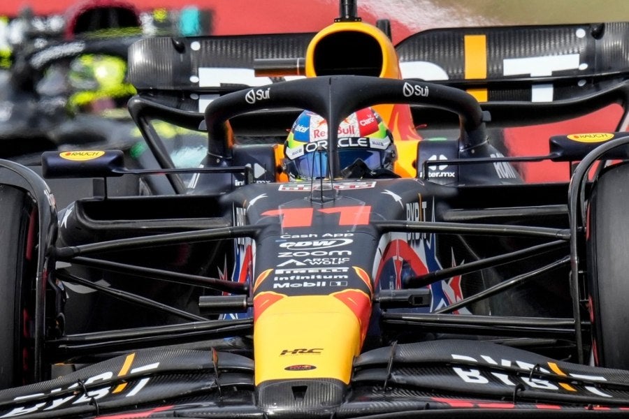 Checo Pérez quedó 5to en la carrera sprint