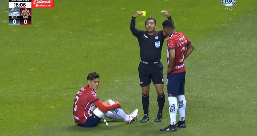 Jesús Orozco no pudo continuar contra Puebla