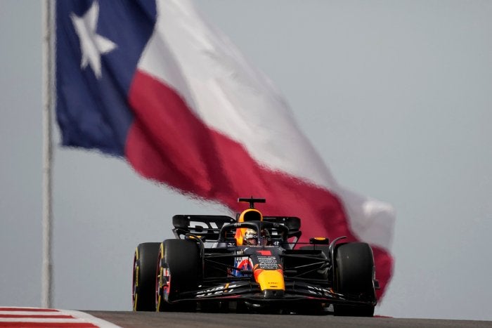 Max Verstappen en el GP de Estados Unidos