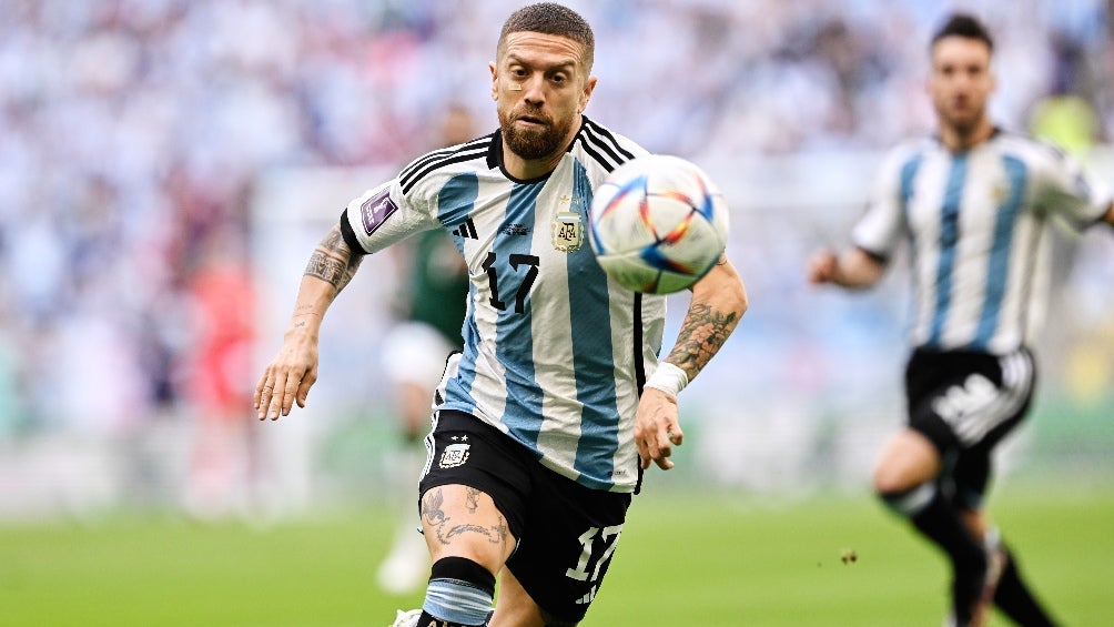 Papu Gómez en Qatar 2022 con Argentina