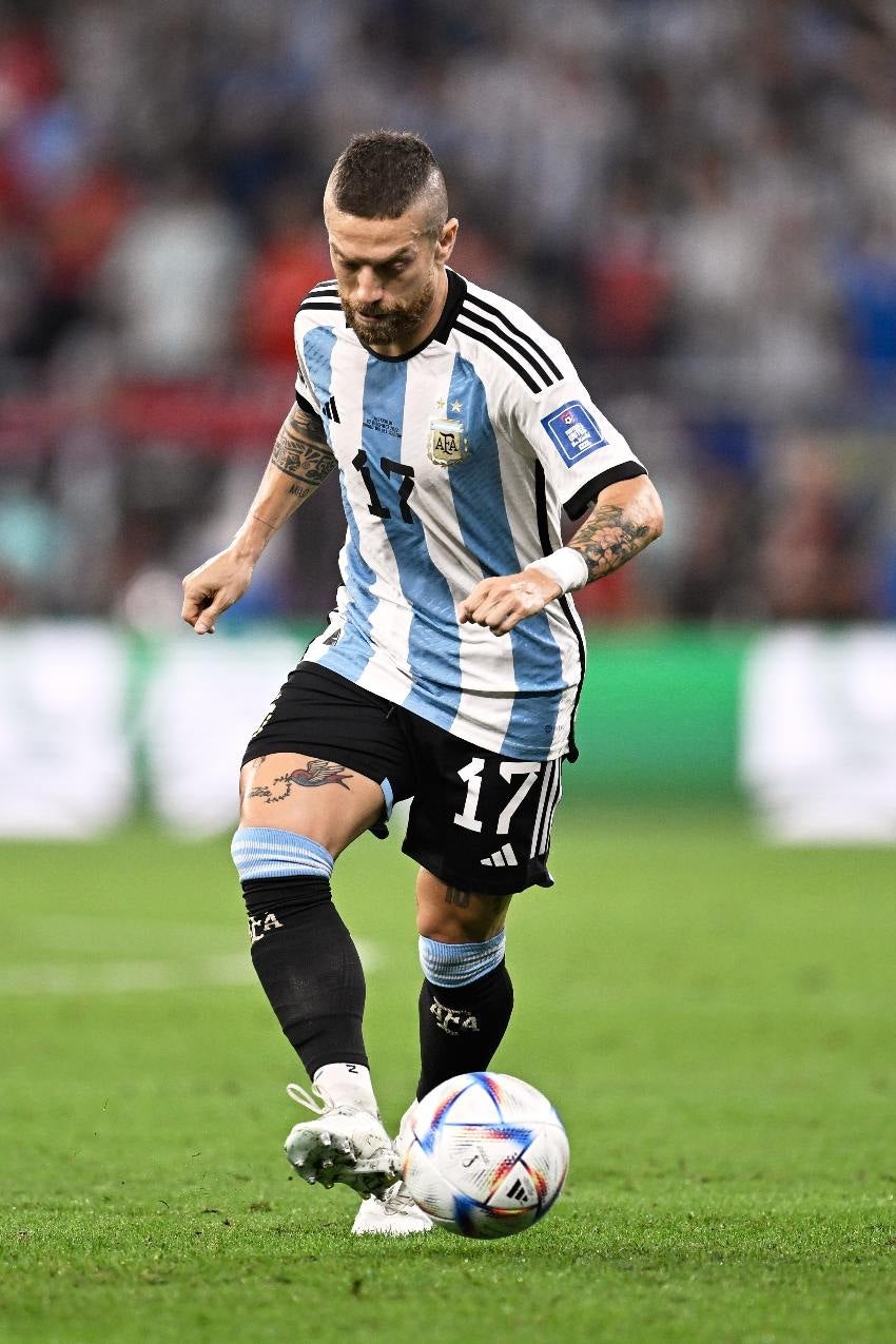 Papu Gómez en Qatar 2022 con Argentina