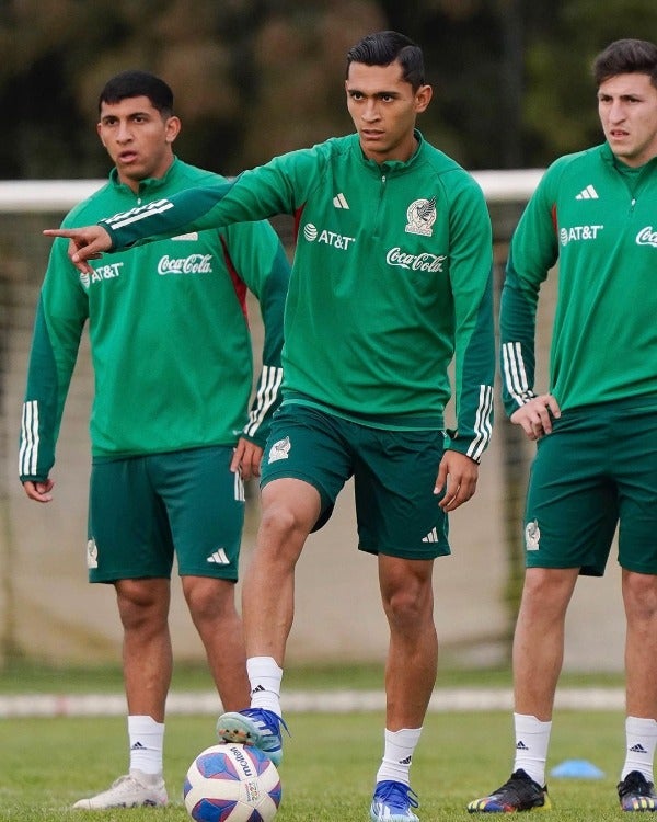 Entrenamiento de la Selección Mexicana Sub-23