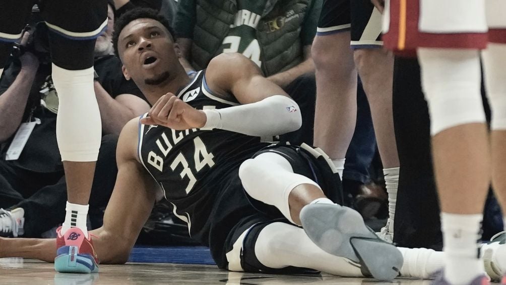 Antetokounmpo en un partido con los Bucks