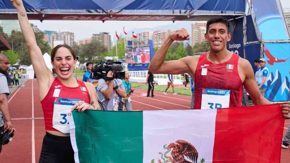 Juegos Panamericanos 2023: Dupla mexicana gana oro en prueba de relevos mixtos de pentatlón moderno