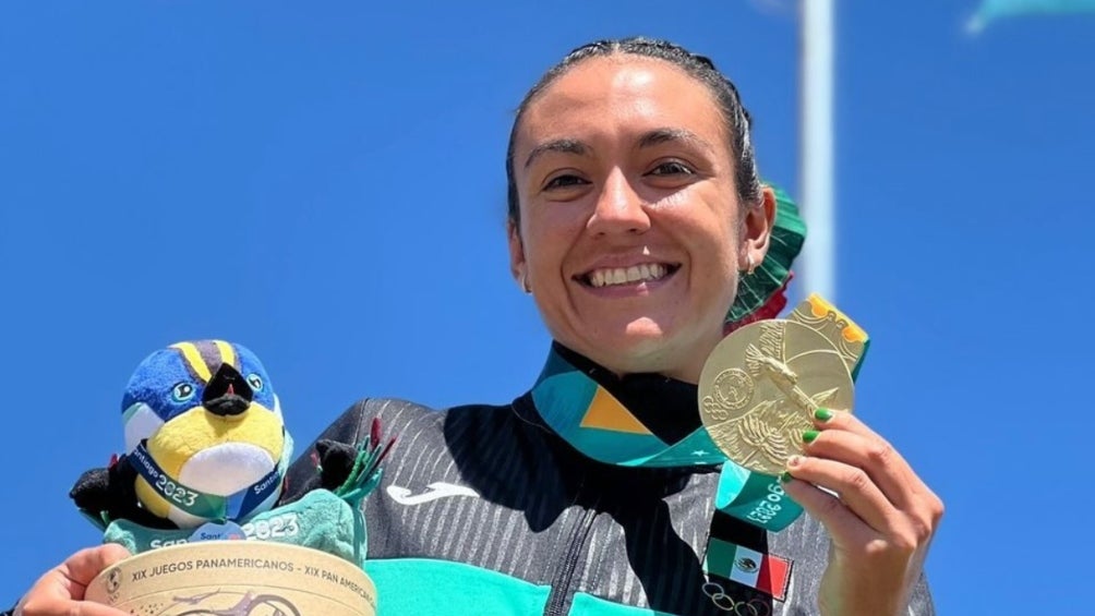 La mexicana se colgó la presea de oro en los Panamericanos 