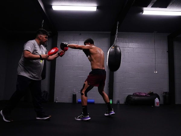 Entrenamiento de Jaime 