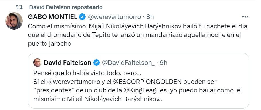 Werever respondió a David Faitelson