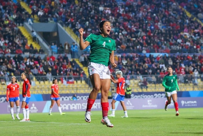 Rebeca Bernal anotó el gol del empate 