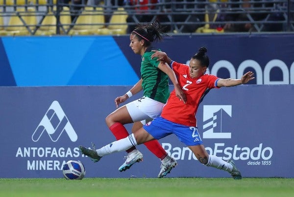 México enfrentando a Chile 