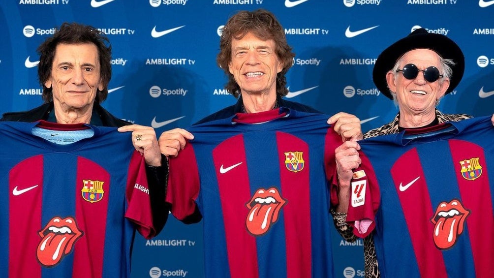 Barcelona esperan que integrantes de los Rolling Stones estén en el Clásico 