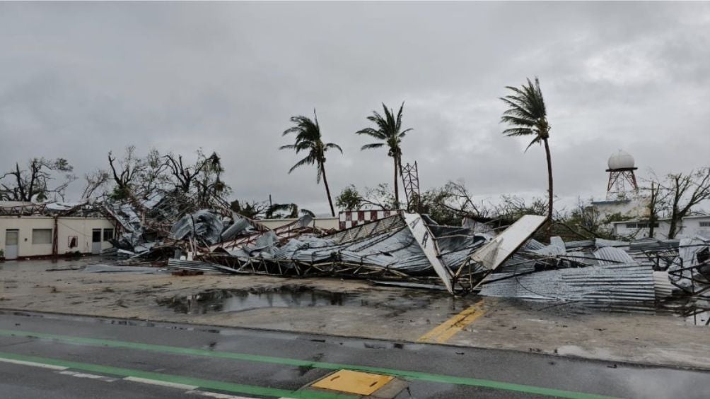 Acapulco tras los daños provocados por el huracán Otis