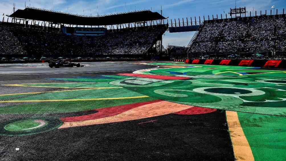 La zona del Foro Sol en el Autódromo Hermanos Rodríguez