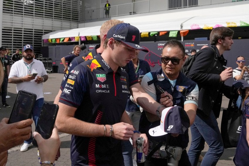 Max en el Autódromo Hermanos Rodríguez 