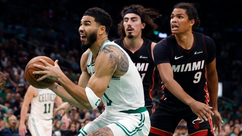 Momentos del partido entre Boston y Miami 