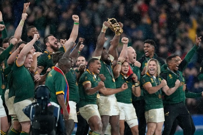 Sudáfrica ganó su cuarto Mundial de rugby