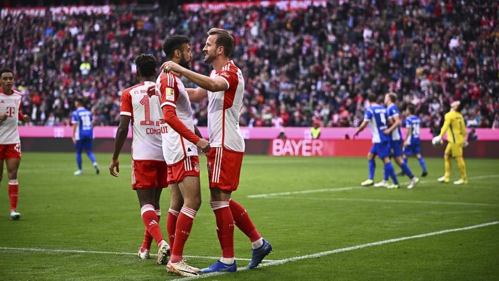 Bayern volvió a golear