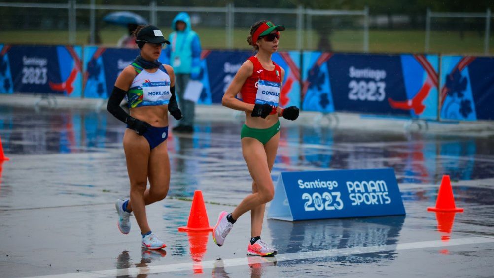 Alegna González se retira de la prueba de marcha 20km en los Juegos Panamericanos