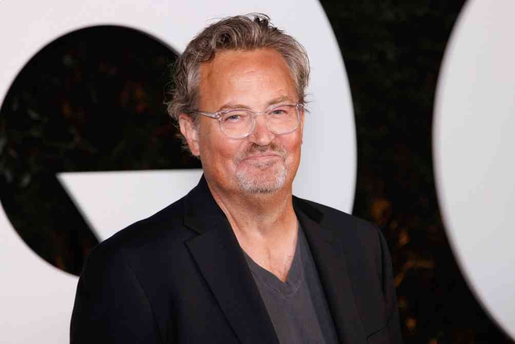 Matthew Perry durante un evento de la revista GQ