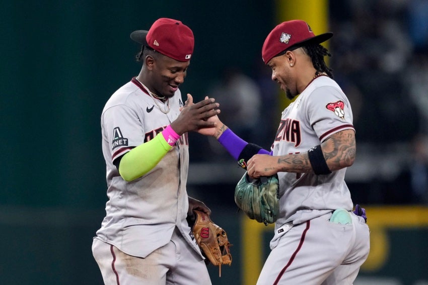 La celebración del los Diamondbacks 