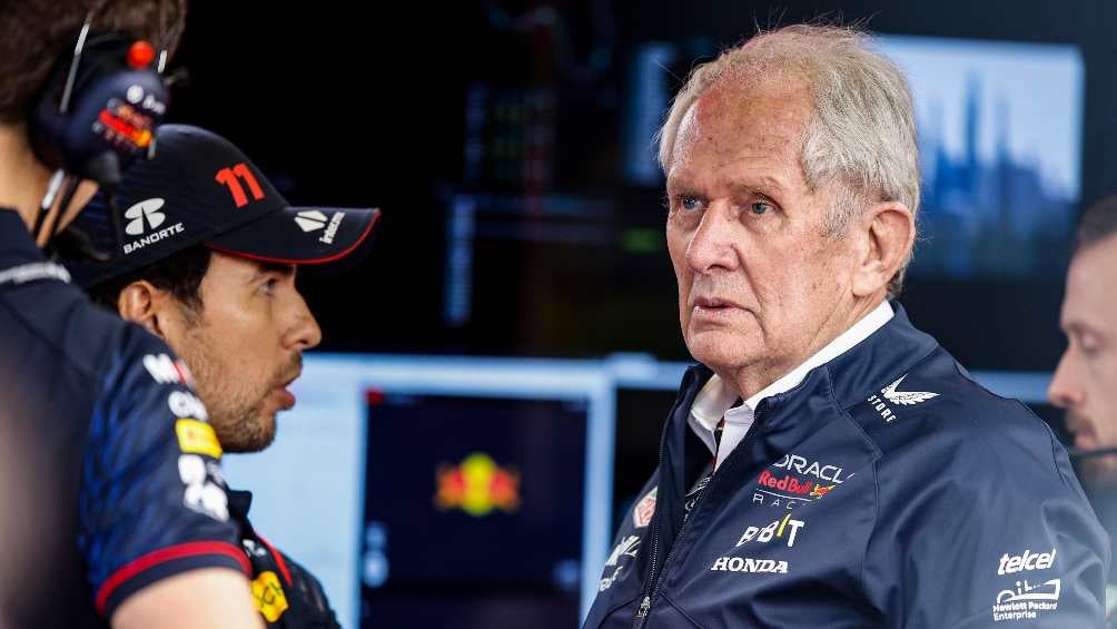 Helmut Marko sobre el abandono de Checo Pérez: 'Fue un accidente de carrera, desafortunadamente'