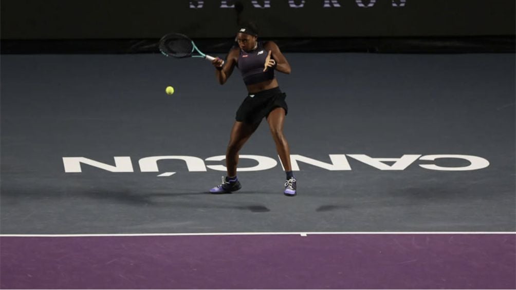 Coco Gauff sorprendió en Cancún