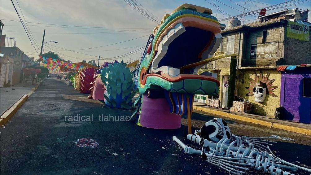 Ofrenda en la Ciudad de México