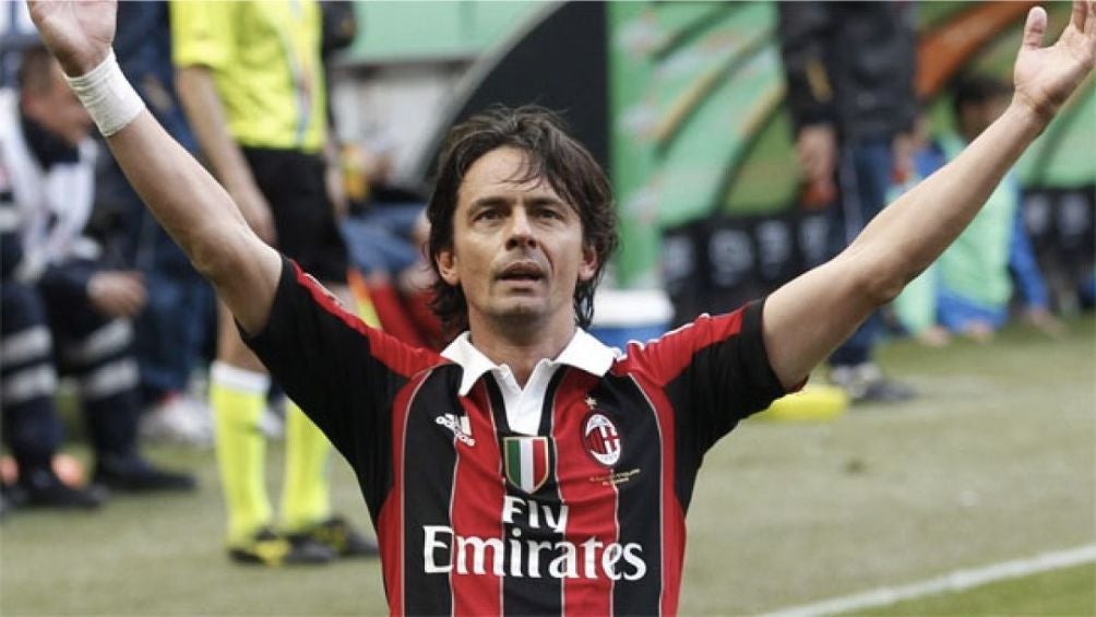 Inzaghi compitió por el Balón de Oro en 2007