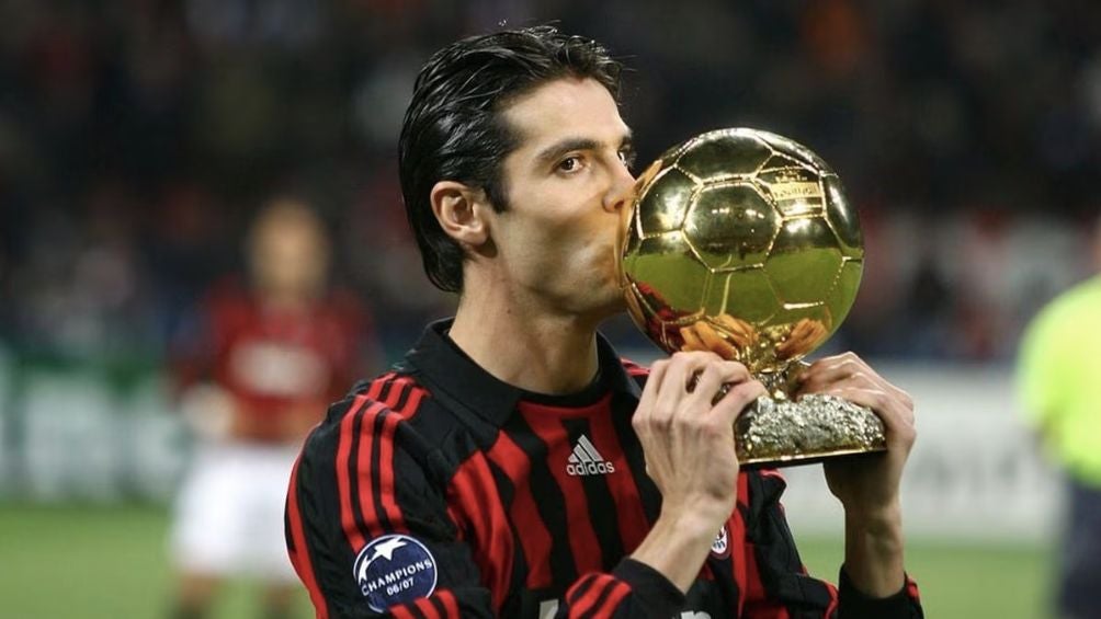 Kaká ganó el Balón de Oro en 2007