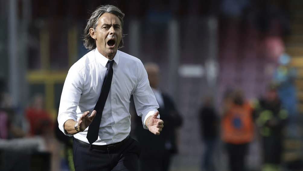 Inzaghi, técnico del Salernitana