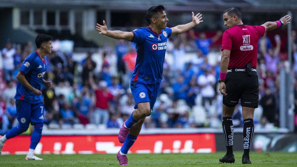 Ángel Sepúlveda llegó a nueve goles con Cruz Azul 