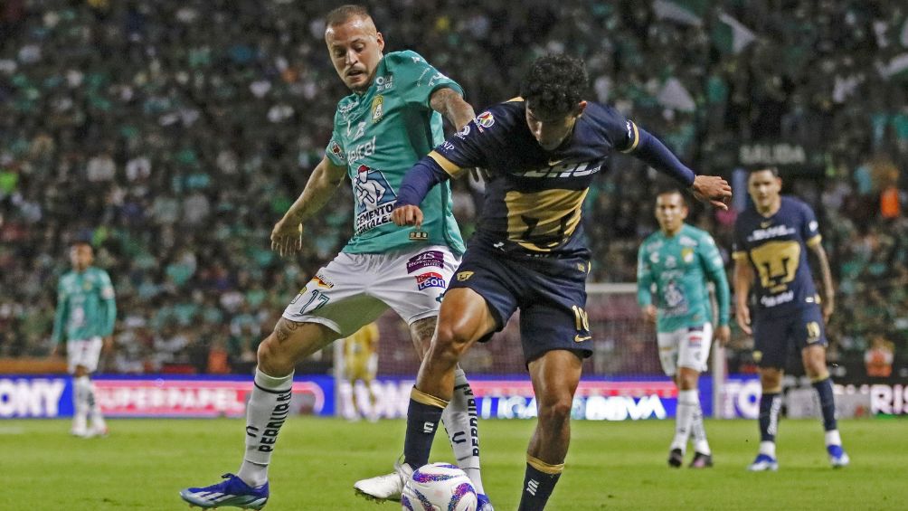 Imágenes del duelo León vs Pumas