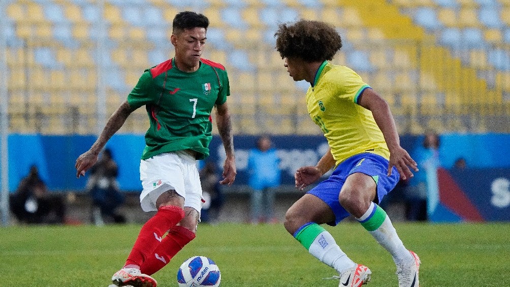 México enfrentando a Brasil en los Juegos Panamericanos 