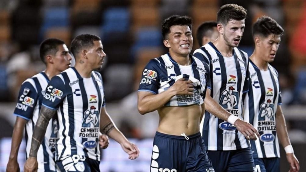 Pachuca durante un partido de Leagues Cup