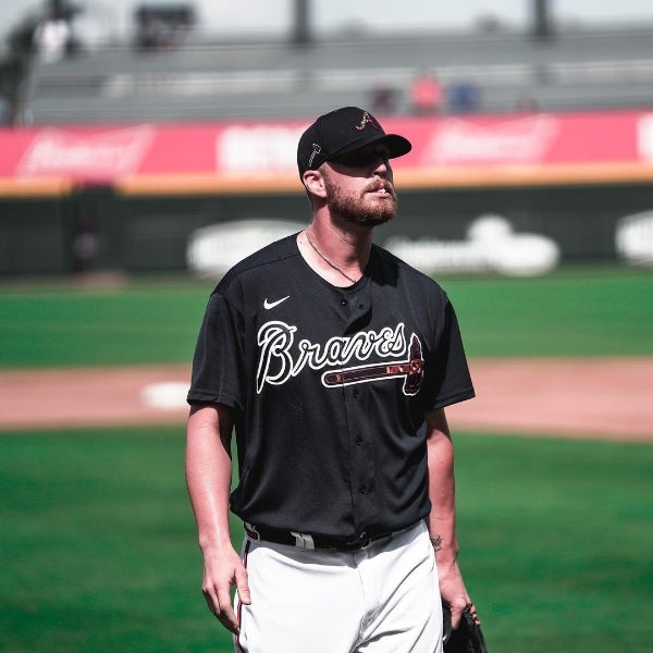 Will Smith jugando con los Braves 